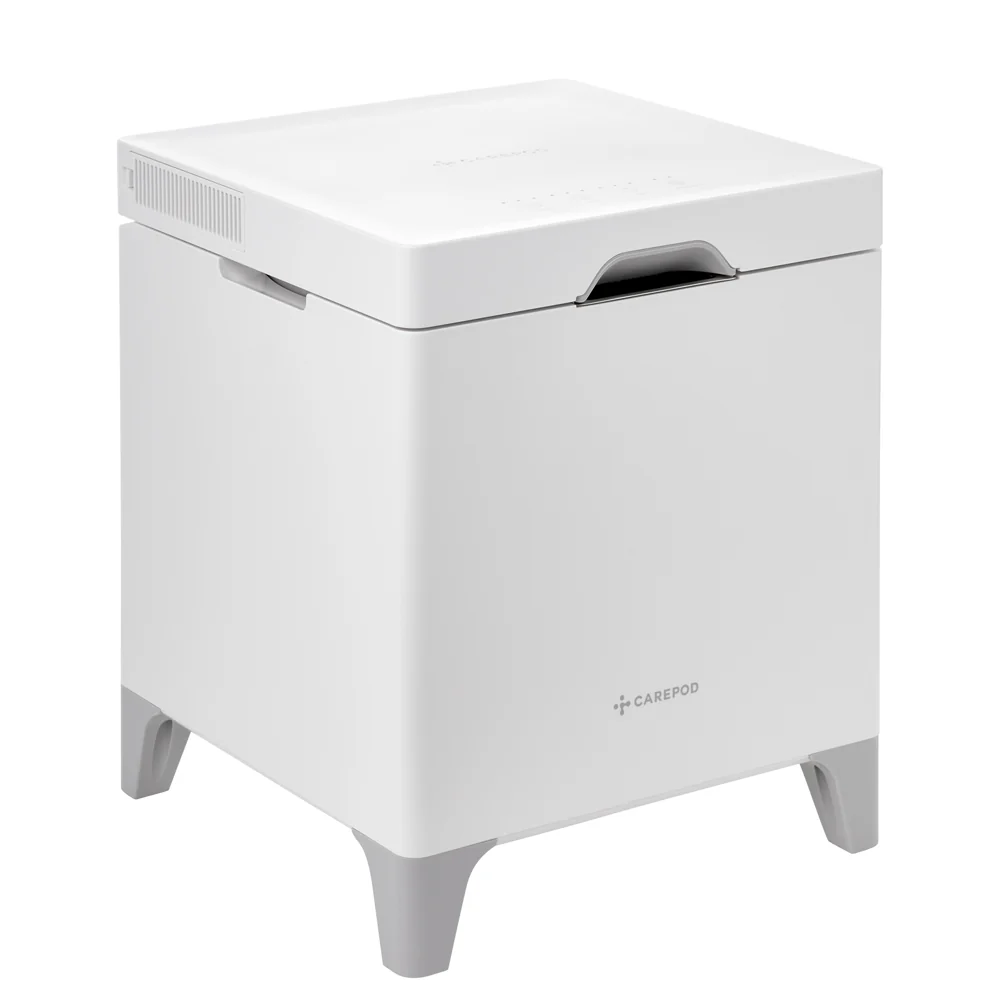 Carepod Cube X50 - Warm + Cool Mist Stainless Steel Humidifier - Image 3